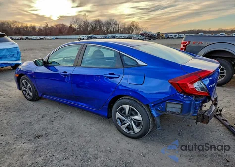 2020 Honda Civic Lx from USA, damaged, VIN 2HGFC2F68LH586926